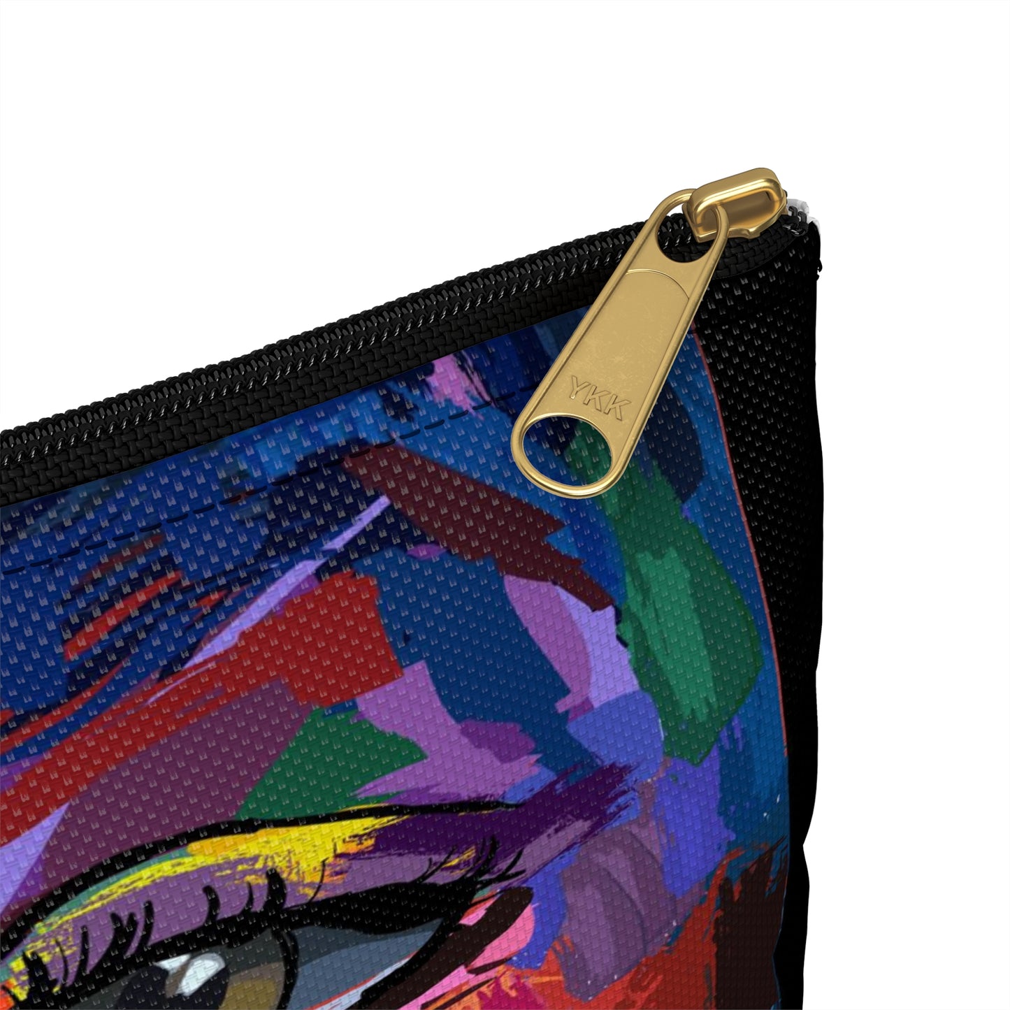 Accessory Pouch with Modern Art Design