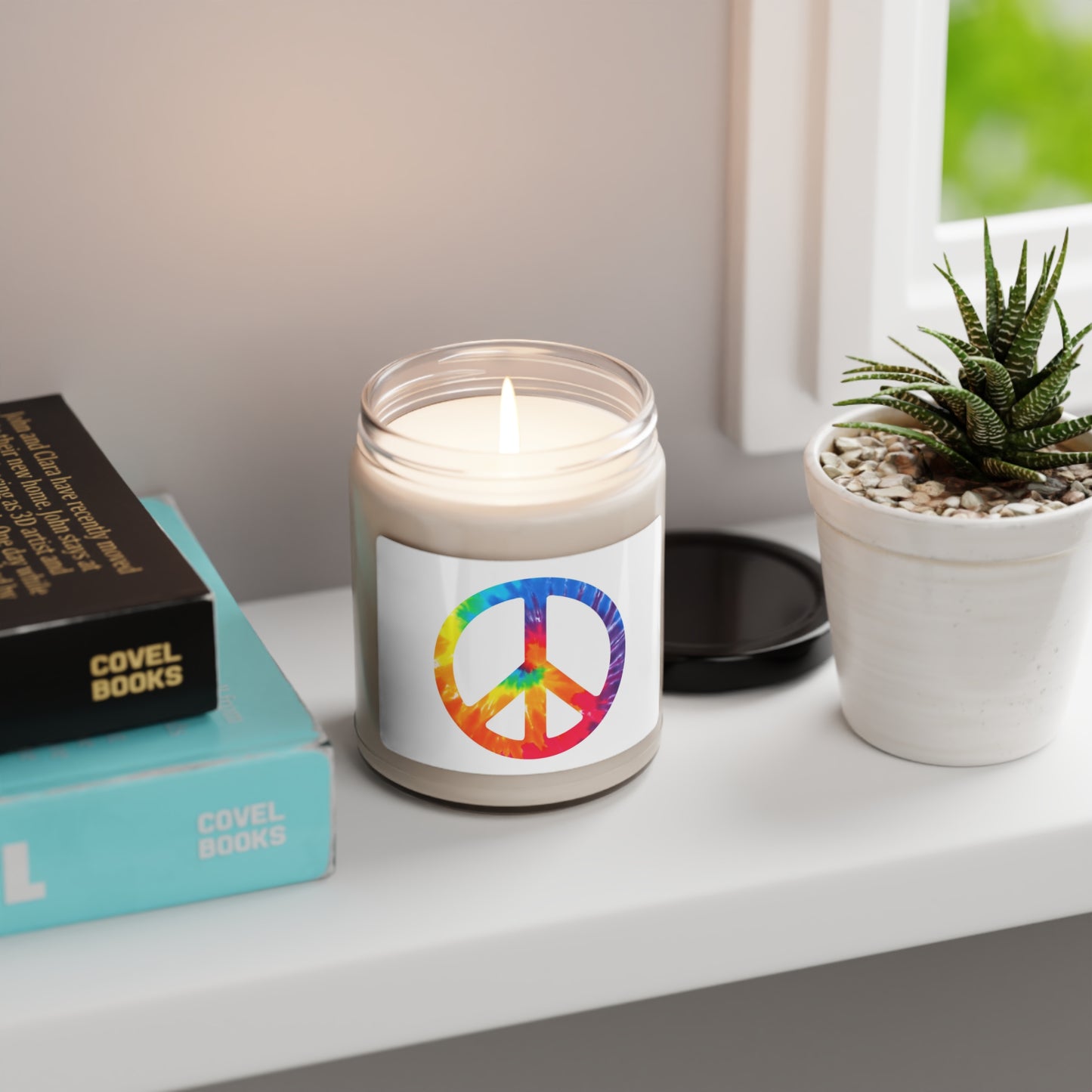 Scented Soy Candle, 9oz Peace