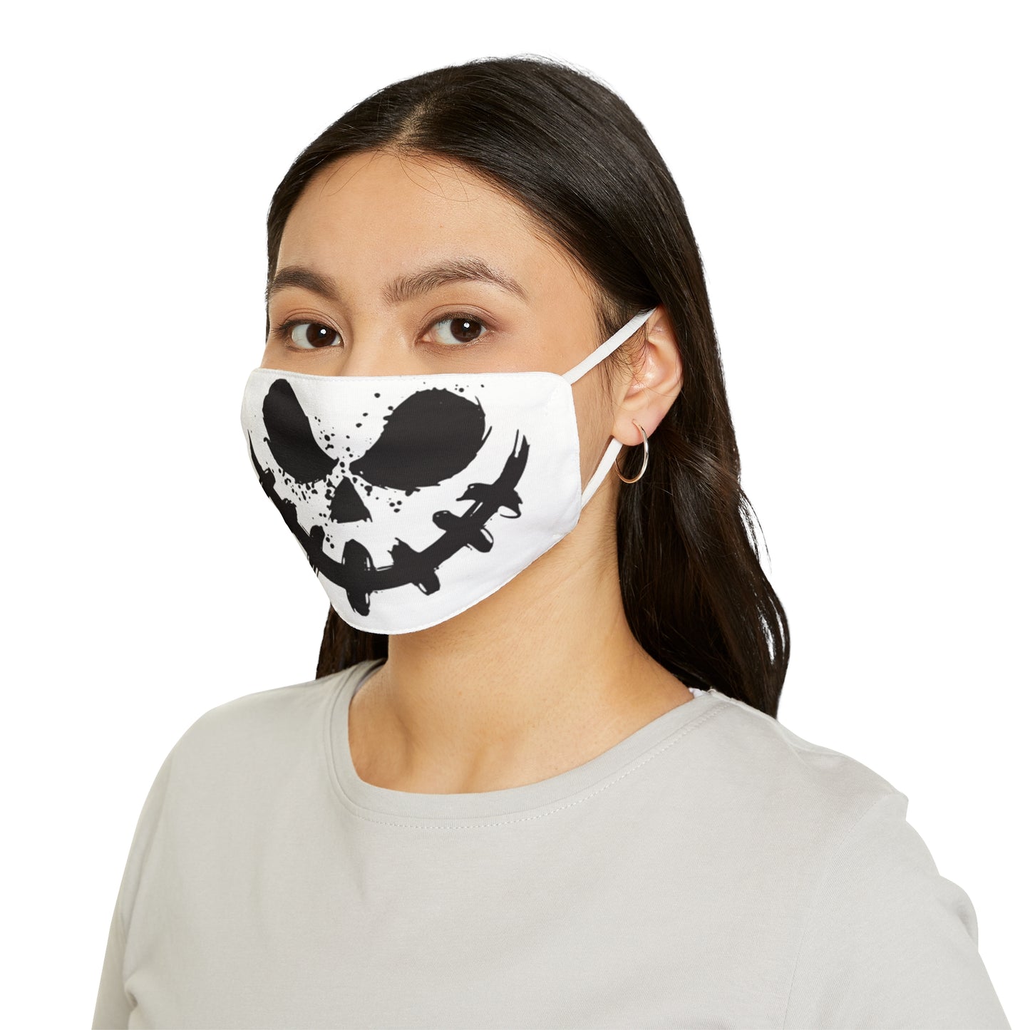 Snug-Fit Fabric Face Mask Jack o Lantern