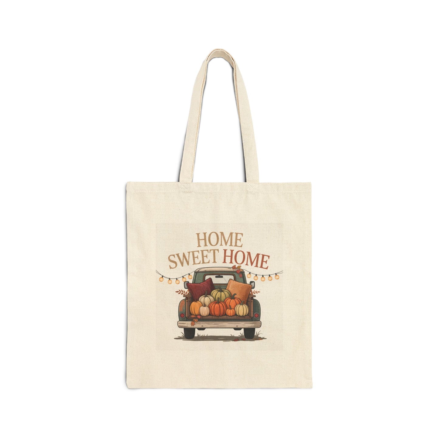 Home Sweet Home Pumpkin Tote Bag